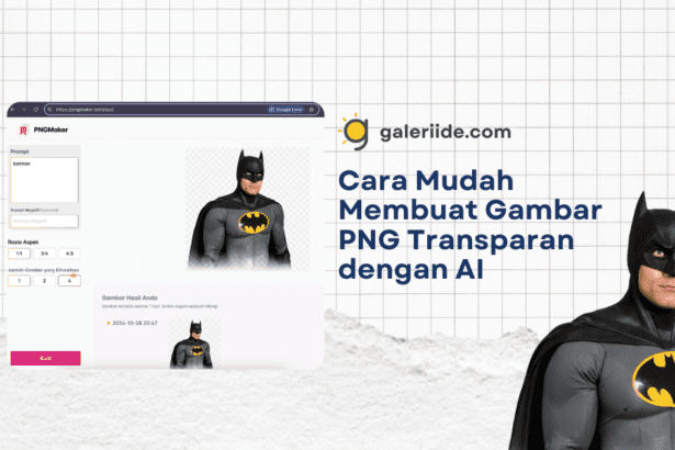 Cara Mudah Membuat Gambar PNG Transparan dengan AI - Galeriide